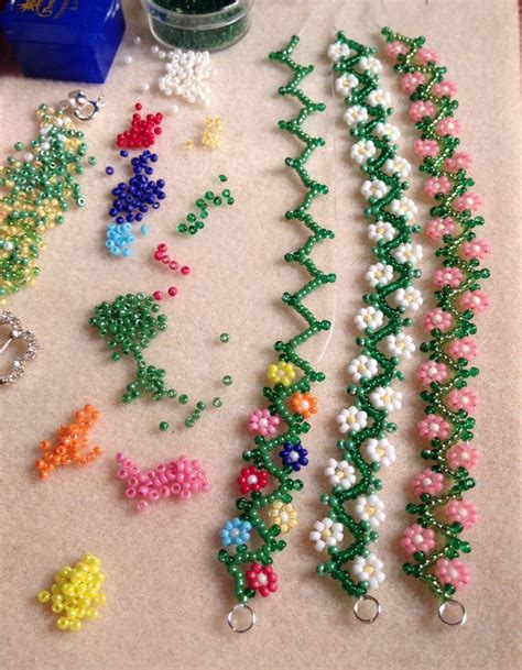 seed bead stitches pattern